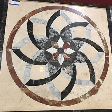 Mẫu sàn thang máy bằng đá marble lựa chọn 2