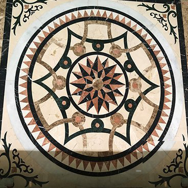 Mẫu sàn thang máy bằng đá marble lựa chọn 4