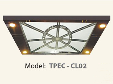 Mẫu trần thang máy TPEC CL02