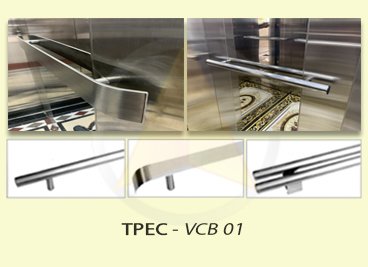 Mẫu tay vịn thang máy tiêu chuẩn 1